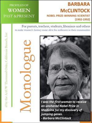 cover image of Profiles of Women Past & Present – Barbara Mcclintock Nobel Prize-Winning Scientist (1902 – 1992)